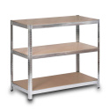 REGAŁ METALOWY 222x110x50 PÓŁKA MDF 900KG