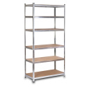 REGAŁ METALOWY 222x110x50 PÓŁKA MDF 900KG
