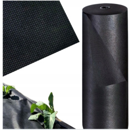 AGROWŁÓKNINA OGRODOWA CZARNA 1.1x50m 70g/m²