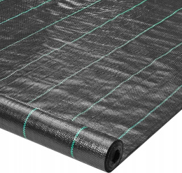 AGROWŁÓKNINA OGRODOWA CZARNA 1.1x50m 70g/m²