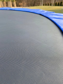 TRAMPOLINA OGRODOWA 8FT 252CM DLA DZIECI Z DRABINKĄ
