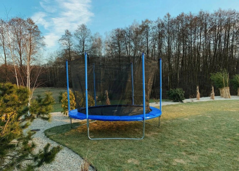 TRAMPOLINA OGRODOWA 8FT 252CM DLA DZIECI Z DRABINKĄ TRAMPOLINA OGRODOWA 8FT 252CM DLA DZIECI Z DRABINKĄ