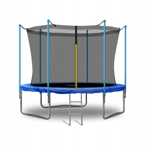 TRAMPOLINA OGRODOWA 8FT 252CM DLA DZIECI Z DRABINKĄ TRAMPOLINA OGRODOWA 8FT 252CM DLA DZIECI Z DRABINKĄ